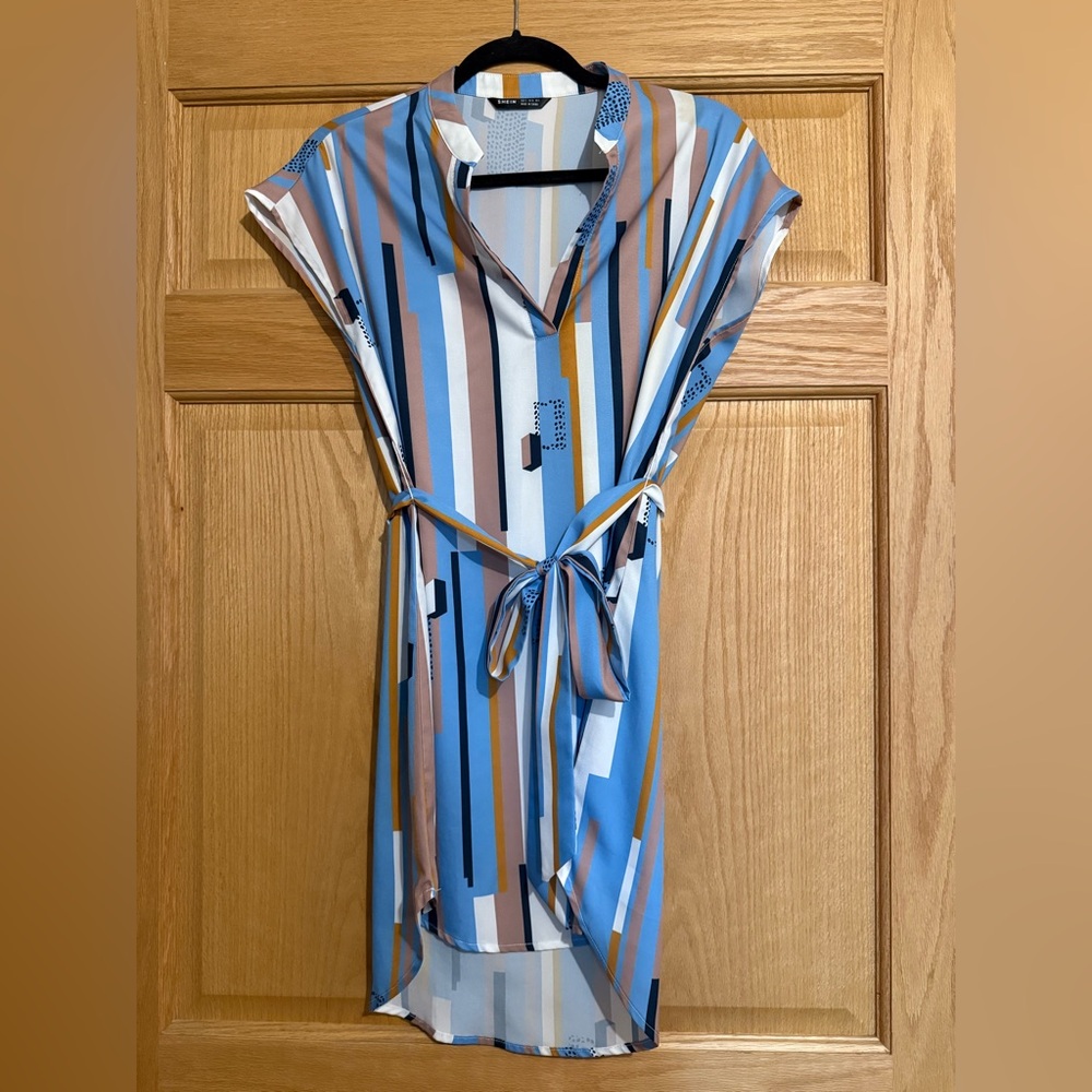 Women’s Printed Knee Length Summer Dress